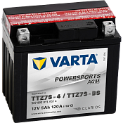 Аккумулятор Varta Powersports AGM TTZ7S-4/TTZ7S-BS (5 А·ч) 507 902 011