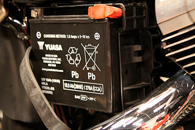 Зарядка гелевого аккумулятора для мотоцикла
