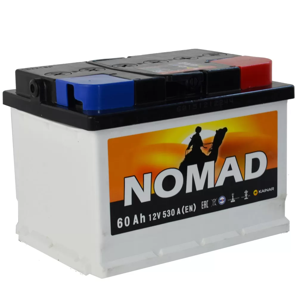 Аккумулятор Nomad 6-СТ (60 Ah) LB купить в Минске, цена