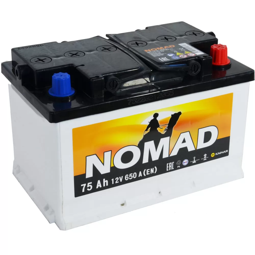 Аккумулятор Nomad 6-СТ 75 Ah) LB купить в Минске, цена