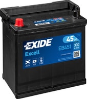 Аккумулятор Exide Excell EB451 (45 Ah) L+