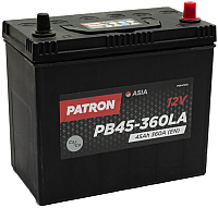 Аккумулятор Patron Asia (45 Ah) L+ PB45-360LA
