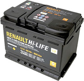 Аккумулятор Renault Hi-LIFE (60 Ah) 7711238597