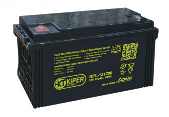 Аккумулятор Kiper GPL-121200 (12В/120 А·ч)