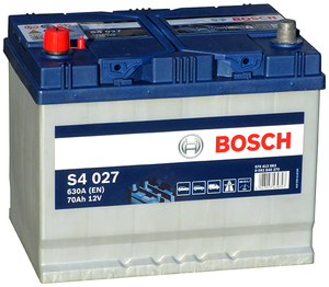 Аккумулятор Bosch S4 027 (70 Ah) L+ 0092S40270