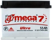 Аккумулятор A-mega Ultra (55 Ah)