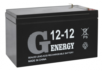 Аккумулятор G-Energy 12-12 F1 (12В/12 А·ч)