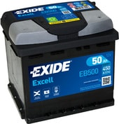 Аккумулятор Exide Excell EB500 (50 Ah)