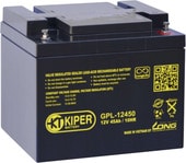 Аккумулятор Kiper GPL-12450 (12В/45 А·ч)