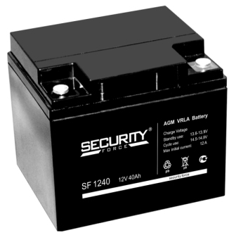 Аккумулятор Security Force SF 1240 (12В/40 А·ч)