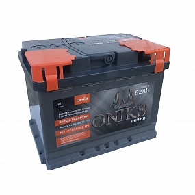 Аккумулятор ONIKS Power 6СТ-62 VL (62 А·ч) R+