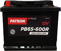 Аккумулятор Patron Plus (65 Ah) L+ PB65-600L