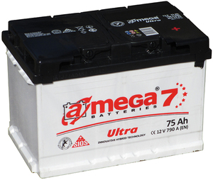 Аккумулятор A-mega Ultra (75 Ah)