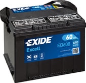 Аккумулятор Exide Excell EB608 (60 А·ч)