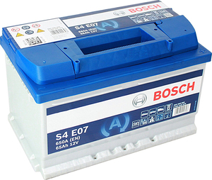 Аккумулятор Bosch S4 E07 EFB (65 Ah) 0092S4E070