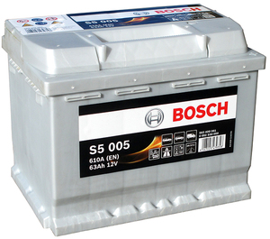 Аккумулятор Bosch S5 005 (63 Ah) 0092S50050