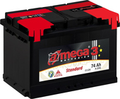 A-mega Standard 74 R низкая (74 А·ч)