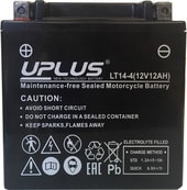 Аккумулятор Uplus Super Start LT14-4 (12 А·ч) YTX14-BS