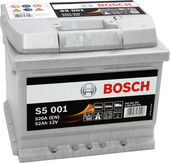 Аккумулятор Bosch S5 001 (52 Ah) 0092S50010