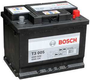 Аккумулятор Bosch T3 005 (55 Ah) 0092T30050
