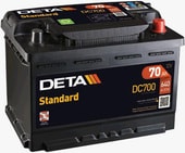 Аккумулятор Deta Standard DC700 (70 Ah)