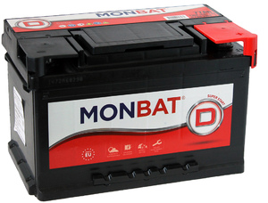 Аккумулятор Monbat D 77 (А/ч)+