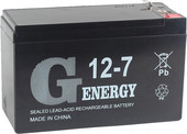 Аккумулятор G-Energy 12-7 F1 (12В/7 А·ч)