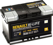 Аккумулятор Renault Hi-LIFE (70 Ah) 7711821598
