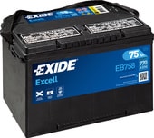 Аккумулятор Exide Excell EB758 (75 Ah) L+