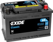 Аккумулятор Exide Classic EC652 (65 Ah)