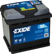Аккумулятор Exide Excell EB501 (50 Ah) L+