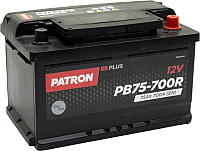 Аккумулятор Patron Plus (75 Ah) LB PB75-700R