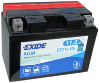 Аккумулятор Exide AGM ETZ14-BS (11.2 А·ч)