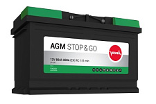 Аккумулятор Vesna AGM STOP&GO (80 Ah) 213080