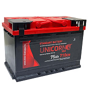 Аккумулятор UNICORN RED 6СТ-75 (75 Ah)