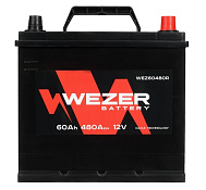 Аккумулятор Wezer JIS (60Ah) WEZ60480R