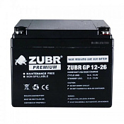 Аккумулятор ZUBR GP 12-26, KIJO (12V / 26Ah)