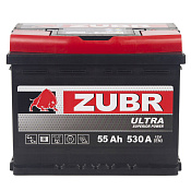 Аккумулятор Zubr Ultra (55 Ah) ZU550S