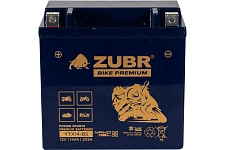 Аккумулятор ZUBR BIKE PREMIUM YTX14-BS GEL (14 Ah)
