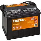 Аккумулятор Deta Power DB608 (60 Ah)