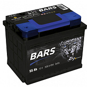 Аккумулятор Bars (55 Ah) L+