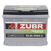 Аккумулятор Zubr Premium (65 Ah) L+ ZU651P