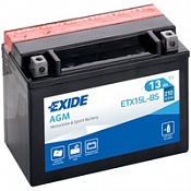 Аккумулятор Exide ETX15L-BS (13 Ah)