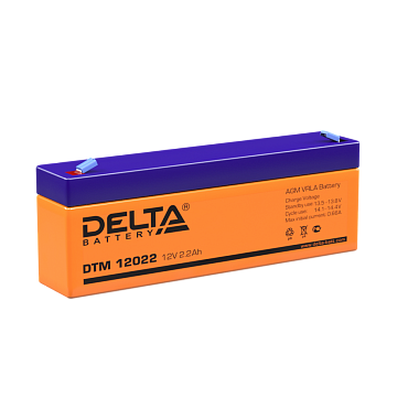 Аккумулятор Delta DTM 12022 (12В/2.2 А·ч)