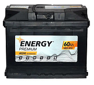 Аккумулятор Energy Premium AGM (60 Ah)