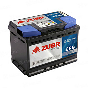 Аккумулятор Zubr EFB (65 Ah) 650 А, (ZUE650F-T) L2 