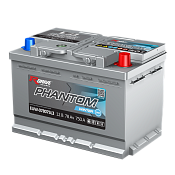 Аккумулятор RDrive PHANTOM Winter SMF (78 Ah) (EUW-078075L3)