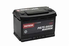 Аккумулятор Patron Power (75 Ah) PB75-660R