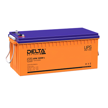 Аккумулятор Delta DTM 12200 L (12V / 200Ah)
