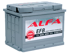 Аккумулятор ALFA EFB (60 Ah) LB